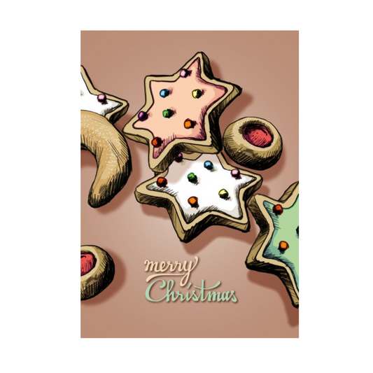 Postkarte Weihnachtsgebäck | A6