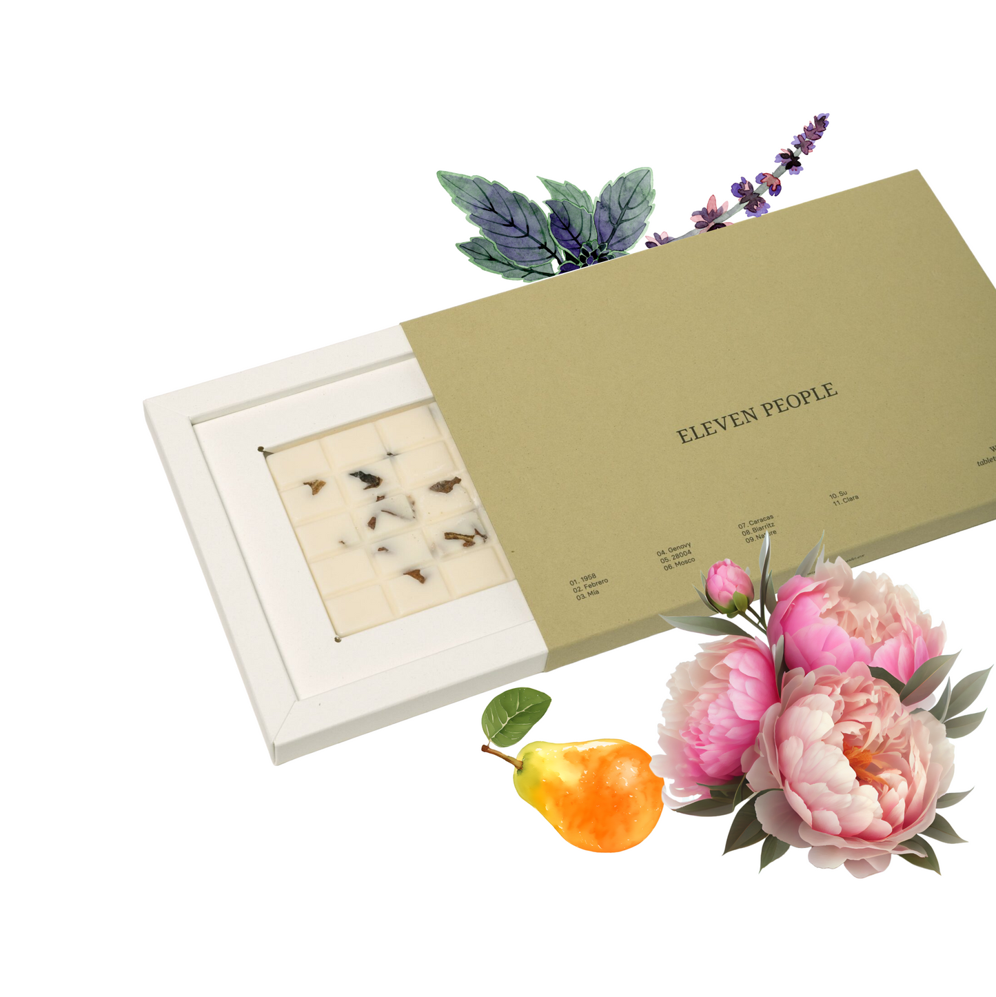 ELEVEN PEOPLE Duftwachs 07 Birne Pfingstrose Patschuli | 180 g