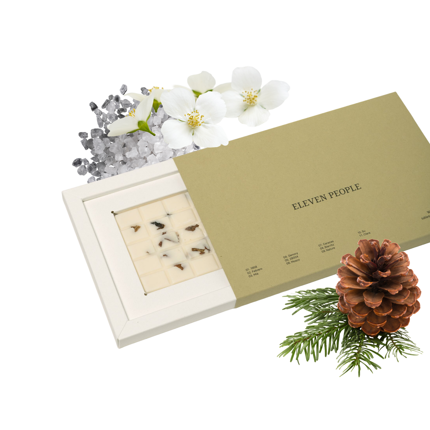 ELEVEN PEOPLE Duftwachs 08 Meersalz Jasmin Zedernholz | 180 g