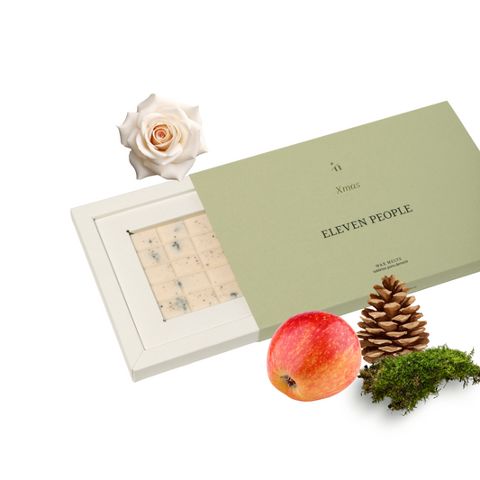 ELEVEN PEOPLE Duftwachs X-MAS Zeder Eichenmoos Rose Apfel | 180 g