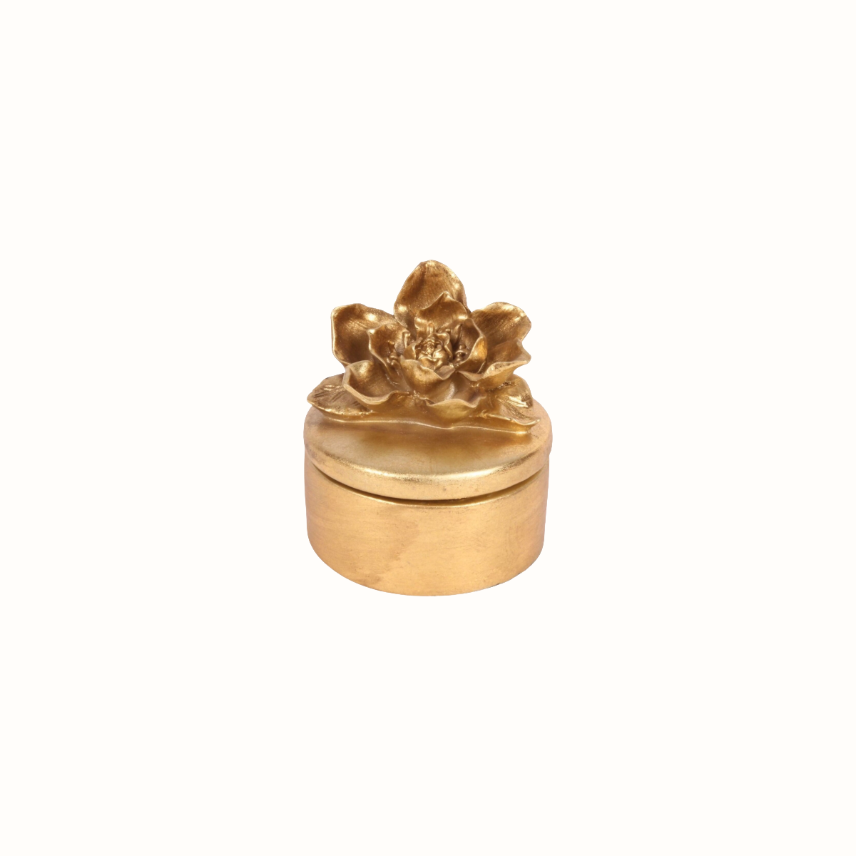DUTCH STYLE Schmuckbox | Gold | Polyresin | D 9,5 cm