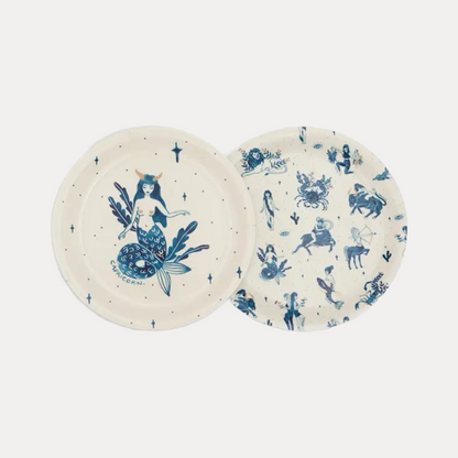 Zwei Untersetzer Sternzeichen Steinbock 