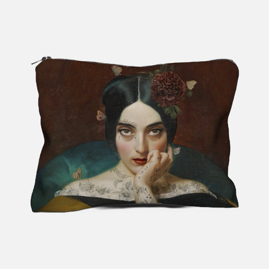 Taschen mit Frauengesicht 