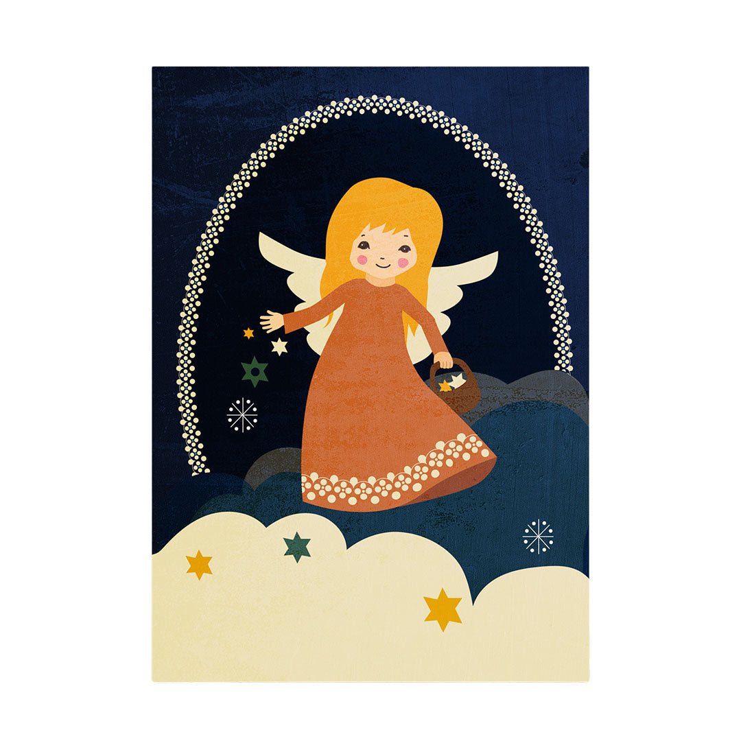 MONIMARI Postkarte Wolkenengel | A6