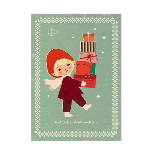 MONIMARI Postkarte Geschenketurm | A6
