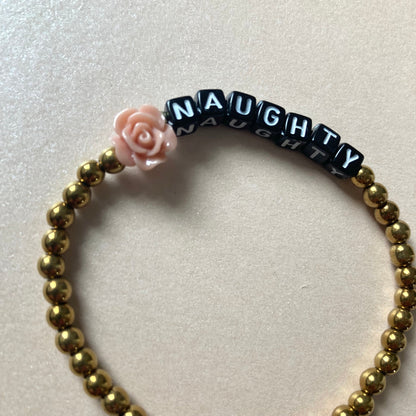 armband naughty statement