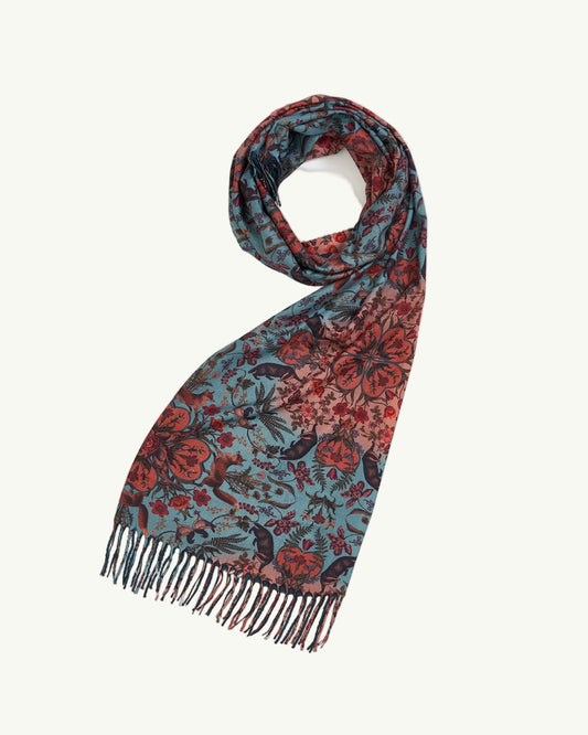 FABLE ENGLAND Schal Folksy Fox | 70 x 200 cm
