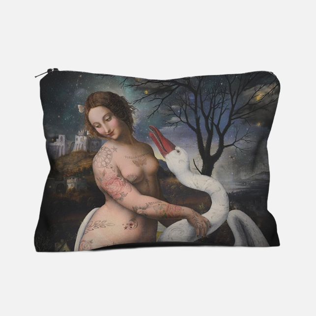 Voglio Bene Kosmetiktasche POSSESSO | Samt | 23 x 17 cm