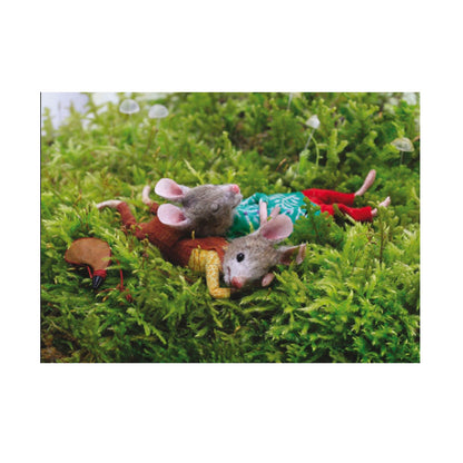 Postkarte Maggie Rudy Mäusewelt | Forest Bathing | A6