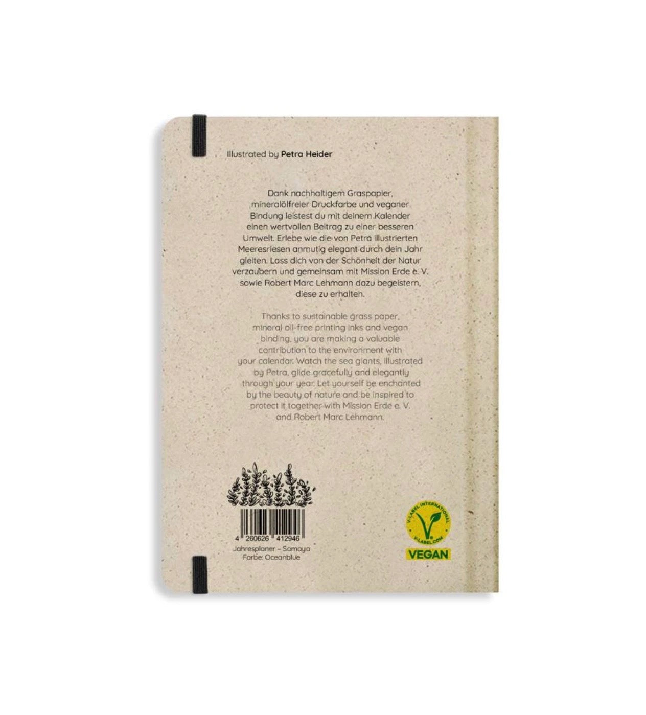 MATABOOKS Samaya Jahresplaner 2025 | Midnight | A5