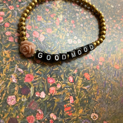 statement armband good mood