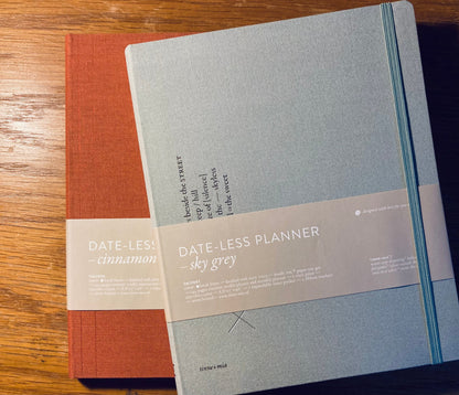 TINNE MIA Kalender ohne Datum | B5 | Sky Grey